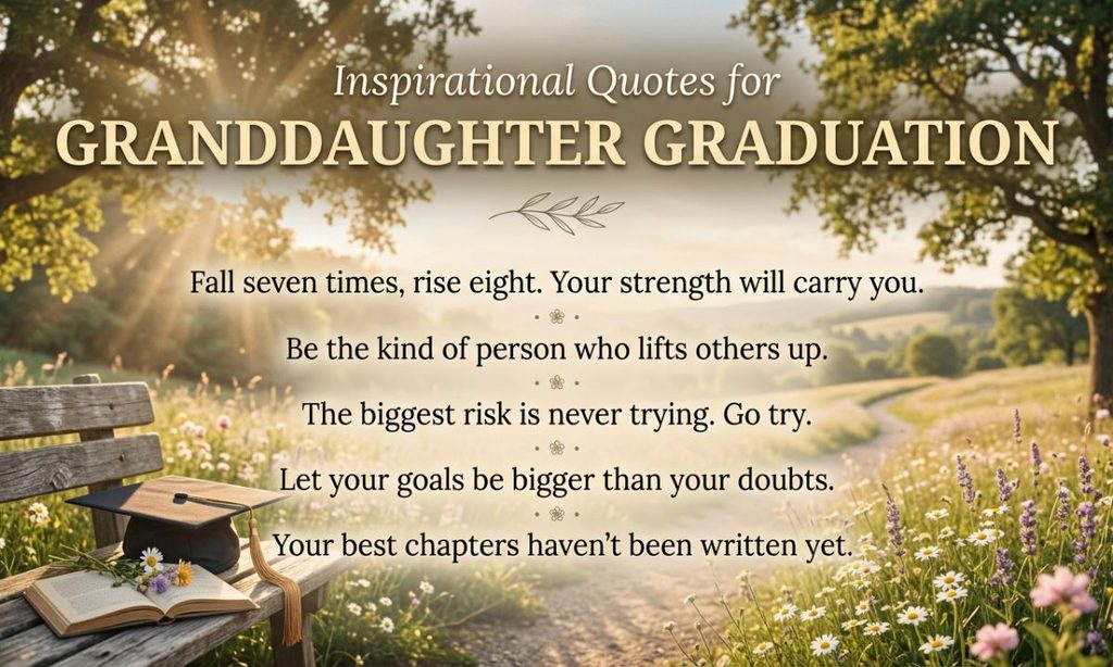 Inspirational Quotes for Granddaughter Graduation