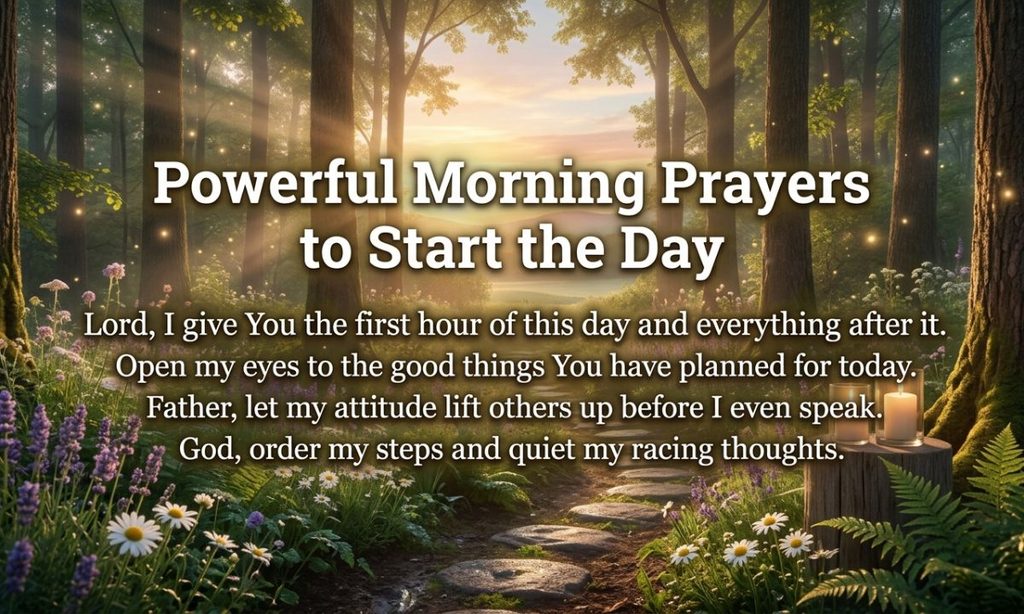 Powerful Morning Prayers to Start the Day